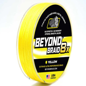Yellow 8X- Ultra Performance 8 Strand - TRAPSKI