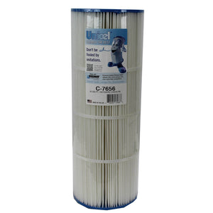 Unicel C-7656 Replacement 50 Sq Ft Pool Hot Tub Spa Filter Cartridge, 108 Pleats