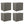 Suncast SS500ST 22 Gallon Small Resin Outdoor Patio Storage Deck Box (4 Pack)