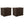 Suncast 17 x 22 Inch Resin 22-Gallon Patio Storage Deck Box, Java Brown (2 Pack)