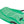 Slippery Racer Downhill Thunder Kids Toddler Plastic Toboggan Snow Sled, Green