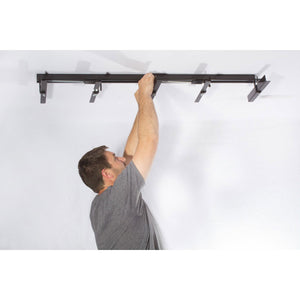 Up-Rite 10 Foot Adjustable Overhead Garage Ceiling Storage Tote Organizer Rack