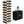 Lancaster Gaming Company Giant Wooden Tumbling Tower Outdoor Game, Black & Pine