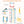5-in-1 Swedish Ladder with Folding Baby Play Mat for Solid Wall