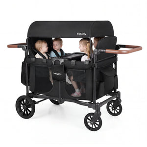 4-in-1 Family Camping Gear Set: Wagon Camping Table Cooler and Camping Tent
