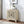 Antique White Console Cabinet with Glass Doors - Nalani