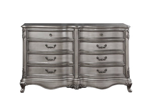 Ariadne Dresser with Full-Extension Drawers - Antique Silver