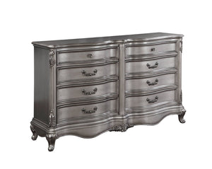 Ariadne Dresser with Full-Extension Drawers - Antique Silver