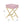 Coleen Elegant Design Accent Table with Drawer - Black, Pink or White
