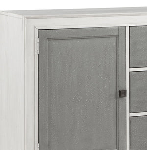 Gray Wood Server with Ample Storage - Katia