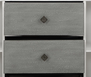 Gray Wood Server with Ample Storage - Katia