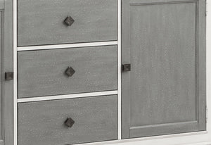 Gray Wood Server with Ample Storage - Katia