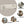 Jaeda Beige Boucle Sofa with Plush Foam Cushions - Beige