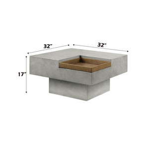 Kailano Weathered Table - Gray