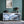 Liam Marble Paint Console Cabinet with Chrome Base - Multi