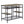 Lona Kitchen Island - Rustic Oak / Black