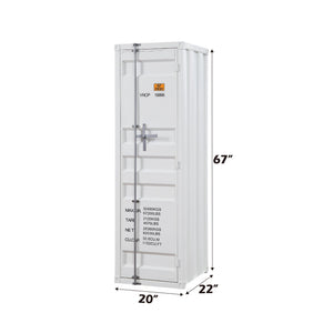 Metal Cargo Wardrobe with Industrial Lock - Blue, Red, or White
