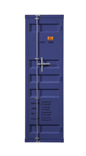 Metal Cargo Wardrobe with Industrial Lock - Blue, Red, or White