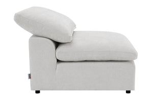 Naveen 6 Piece Modular Sectional with Full Foam Seating - Ivory