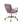 Siecross Top Grain Leather Office Chair with Ergonomic Swivel - Gray or Pink