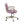 Siecross Top Grain Leather Office Chair with Ergonomic Swivel - Gray or Pink