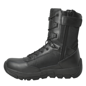 Urban PDU - Men's 9" Black Tactical Boot w/ Side Zipper - KT1004 - TRAPSKI