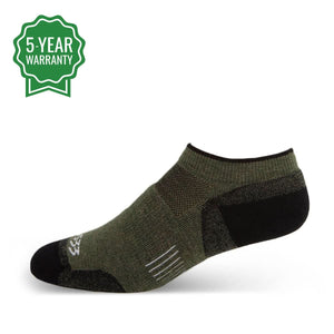 Lightweight - No Show Wool Socks Mountain Heritage