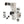 Uriah Products Adjustable Aluminum Hitch Mount with up to 8 Inch Rise and Drop