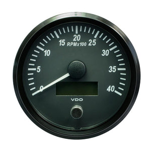 VDO SingleViu 100mm (4") Tachometer - 4000 RPM - TRAPSKI