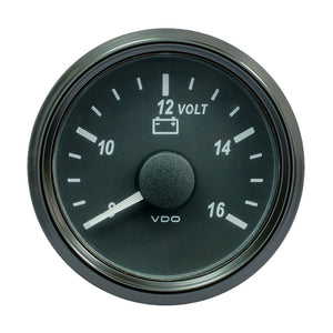 VDO SingleViu 52mm (2-1/16") Voltmeter f/12V Systems - TRAPSKI