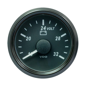 VDO SingleViu 52mm (2-1/16") Voltmeter f/24V Systems - 32V - TRAPSKI
