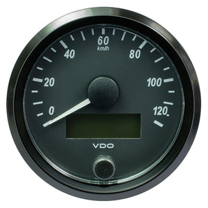 VDO SingleViu 80mm (3-1/8") Speedometer - 140MPH - TRAPSKI