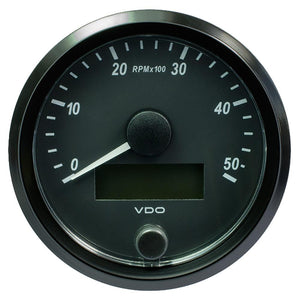 VDO SingleViu 80mm (3-1/8") Tachometer - 5000 RPM - TRAPSKI