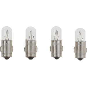 VDO Type A - White Metal Base Bulb - 12V - 4-Pack - TRAPSKI