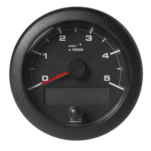 Veratron 3-3/8" (85MM) OceanLink NMEA 2000 Tachometer - 5000 RPM - Black Dial Bezel - TRAPSKI