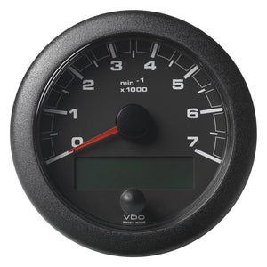 Veratron 3-3/8" (85MM) OceanLink NMEA 2000 Tachometer - 7000 RPM - Black Dial Bezel - TRAPSKI