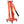 2 Ton Hydraulic Engine Hoist with Foldable Design - Orange