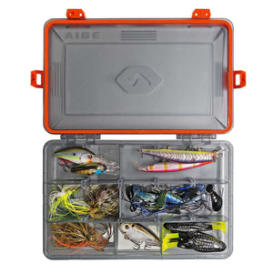 Vibe Waterproof 4 Clasp Tackle Tray (2 pk) - TRAPSKI