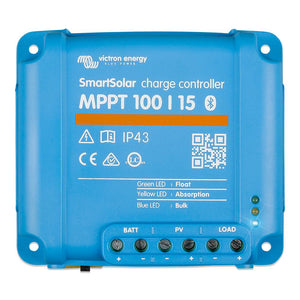 Victron SmartSolar MPPT Charge Controller - 100V - 15AMP - UL Approved - TRAPSKI