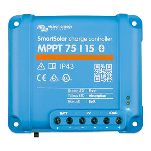 Victron SmartSolar MPPT Solar Charge Controller - 75V - 15Amp - UL Approved - TRAPSKI
