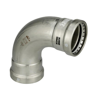 Viega MegaPress 316 FKM 2-1/2" 90 Degree Elbow - TRAPSKI