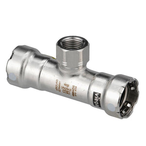 Viega MegaPress 316 FKM Tee w/FPT - 1" x 1" x 1/2" (FPT) - TRAPSKI