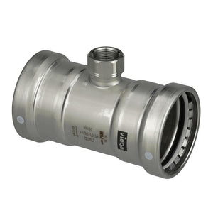 Viega MegaPress 316 FKM Tee w/FPT - 2-1/2" x 2-1/2" x 3/4" (FPT) - TRAPSKI