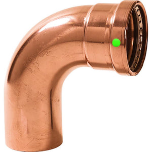 Viega ProPress 2-1/2" - 90 Copper Elbow - Street/Press Connection - Smart Connect Technology - TRAPSKI