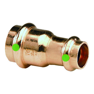 Viega ProPress 2" x 1-1/2" Copper Reducer - Double Press Connection - Smart Connect Technology - TRAPSKI