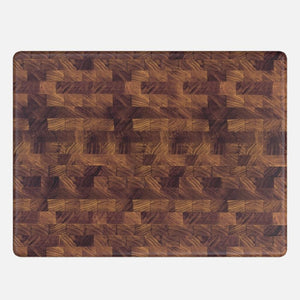 Medium End Grain Walnut Wood Butcher Block - TRAPSKI