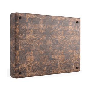 Extra Large Walnut Wood End Grain Butcher Block Cutting Board with Juice Groove