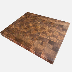 Extra Large Walnut Wood End Grain Cutting Board - TRAPSKI