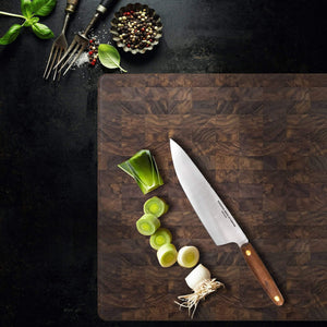 Extra Large Walnut Wood End Grain Cutting Board - TRAPSKI