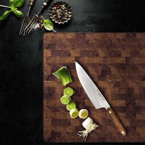 Medium End Grain Walnut Wood Butcher Block - TRAPSKI
